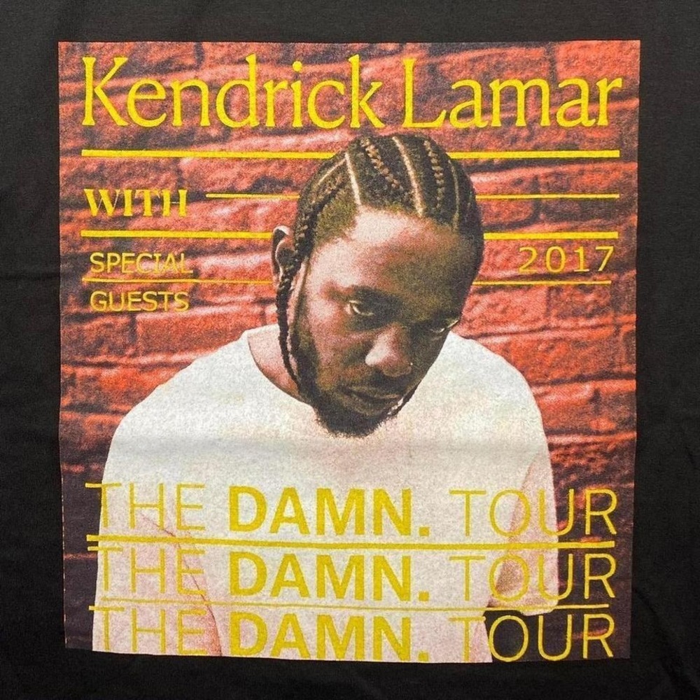 Kendrick Lamar - The DAMN tour shirt